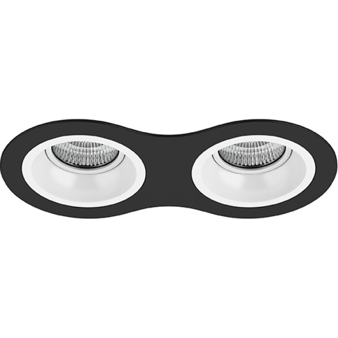 Комплект из светильников и рамки LIGHTSTAR Domino D6270606