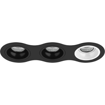 Комплект из светильников и рамки LIGHTSTAR Domino D637070706