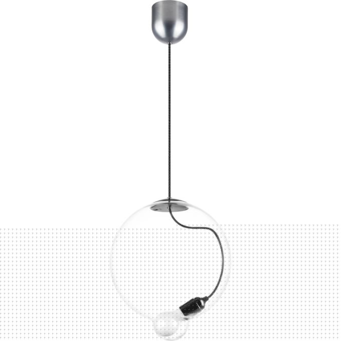 Люстра LIGHTSTAR COLORE 805300 1х8W led E27 черный/прозрачный