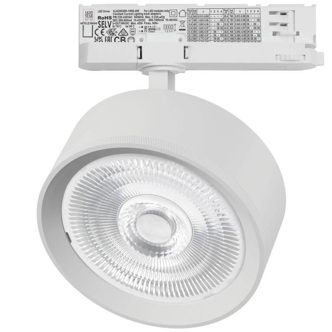 Светильник для трековой системы LIGHTSTAR ALTA PRO A5736QT60G
